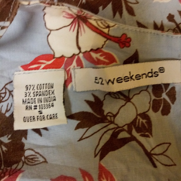 52 Weekends Tank Top - Picture 3 of 3